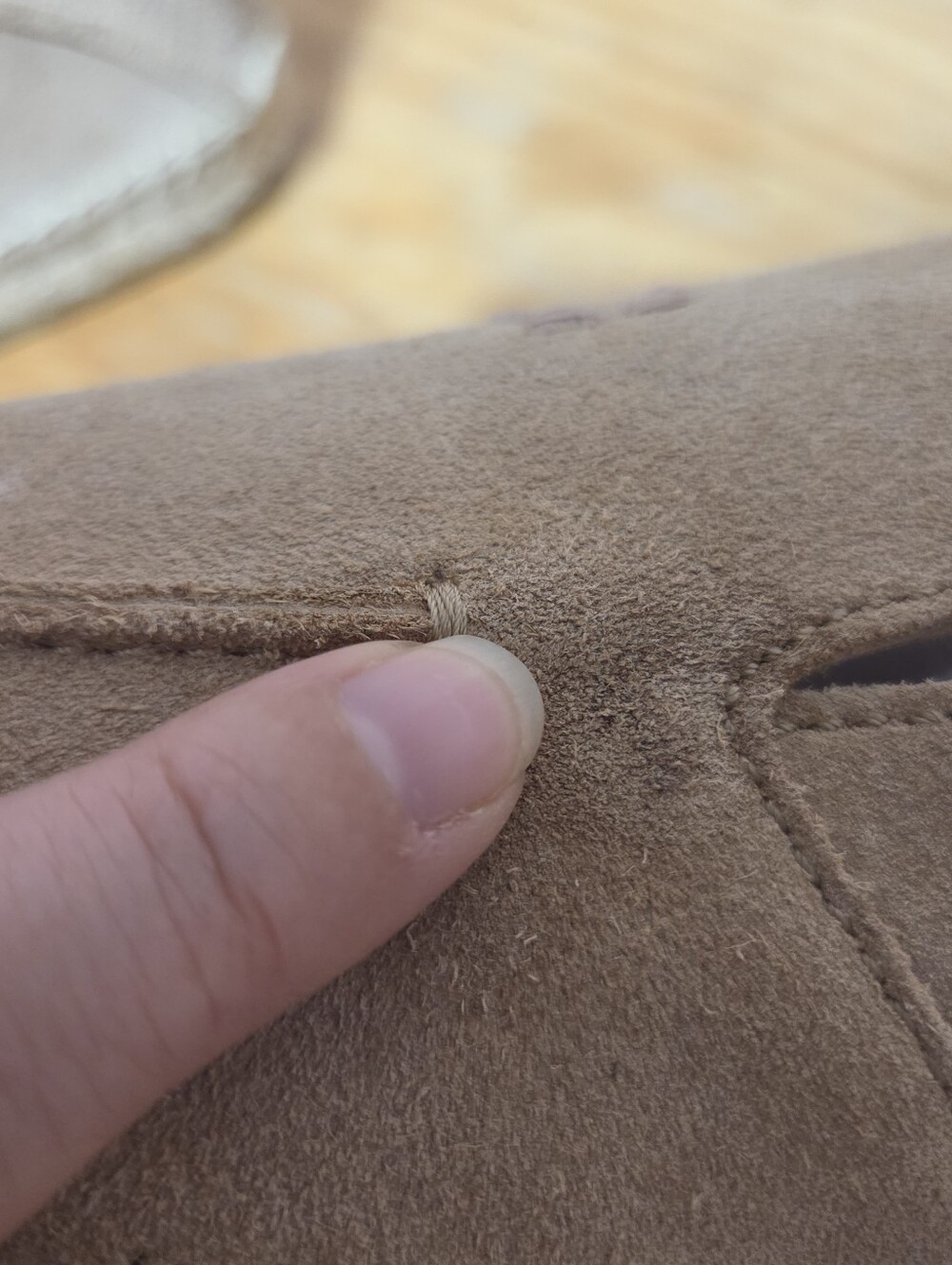 Coach Men's Reilly Espadrilles in a taupe suede colorway Mens Size 11.5D Slip On - Picture 3 of 14